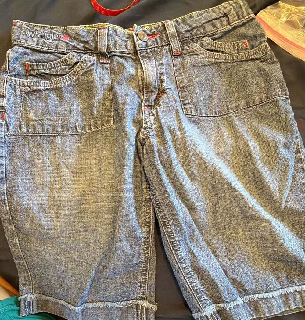 Wrangler Boys Denim Jean Shorts Size 16R